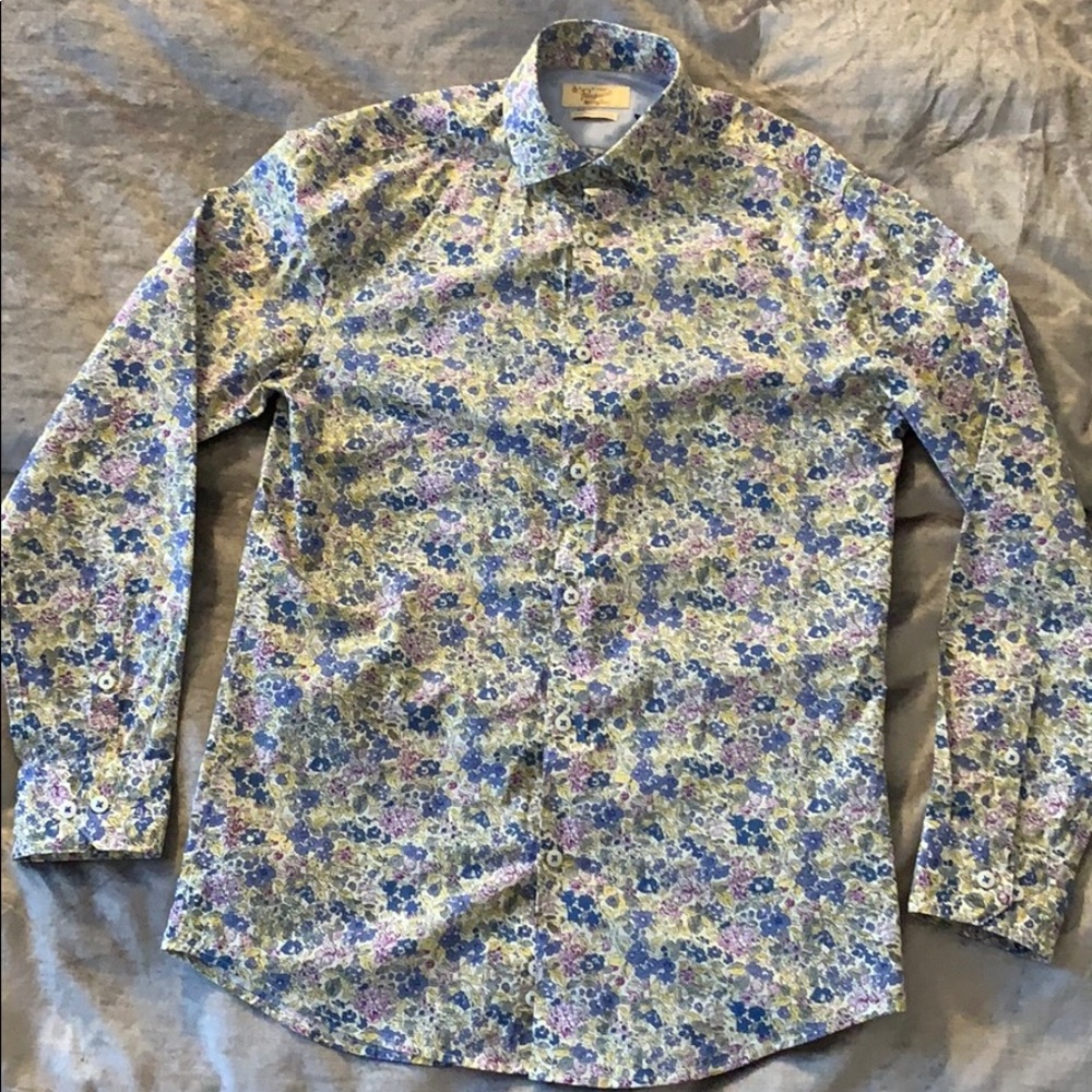 Penguin Floral Button-Front Shirt
